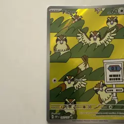 Pokemon TCG Pidgey 207/197 SV03: Obsidian Flames Full Art Card Nintendo nm - Image 4