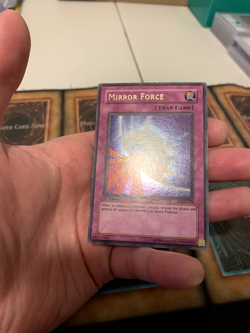 Mirror Force MRD-138 1st Edition Yugioh Card English Ultra Rare Vintage NA - PL - Image 5