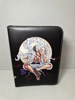 One Piece Gaming Card Binder Gear 5 Monkey D Luffy includes 50, 4 Pocket Sleeves - Image 1