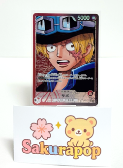 One Piece Card Game OP-13-004 Sabo L Carrying on His Will Parallel Japanese #24 - Image 1