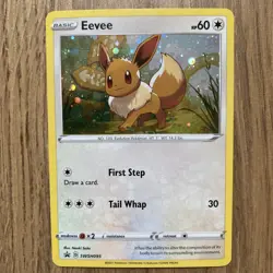 Eevee #95 Black Star Promo Sword & Shield Promo Cards Holo NM - Image 1