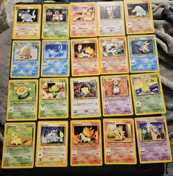 2000 Pokemon NEO GENESIS Set NEAR COMPLETE Unlimited Edition HOLO Cards NM/LP - Image 3