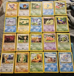 2000 Pokemon NEO GENESIS Set NEAR COMPLETE Unlimited Edition HOLO Cards NM/LP - Image 4