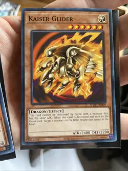 Kaiser Glider SDBE-EN009. SOBEWD Yu-Gi-Oh. Cards Are Near Mint - Image 1