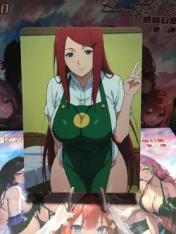 Kushina Naruto Shippuden Waifu Card Goddess Story CCG Anime Waifu Double Sided - Image 2