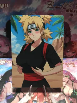 Temari Naruto Shippuden Waifu Card Goddess Story CCG Anime Waifu Double Sided - Image 2