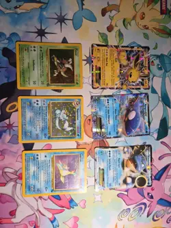 Pokemon Card Lot WOTC holos, Vintage EX XY Era 6 Card Lot LP/NM - Image 1