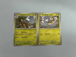 Pokemon - Deerling & Sawsbuck Connecting Art Card Bundle NM [ENG] - Image 1