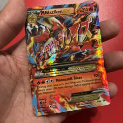 Pokemon M Blaziken EX XY86 Black Star Promo Holo Pokemon Card - LP - Image 3