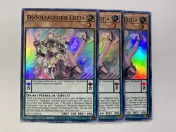 Yugioh! X3 DoSolfachord Cutia ANGU-EN014 Super Rare MINT!!! + BONUS CARD!!! - Image 1