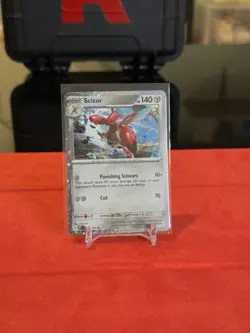 Scizor - Cosmos Holo - Obsidian Flames 141/197 Promo Pokemon TCG Card NM - Image 1