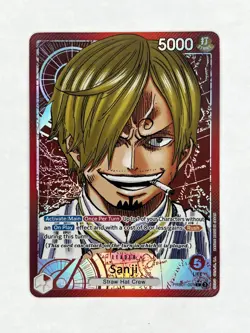 Sanji PRB01-001 Leader Alt Art PRB-01 Premium The Best One Piece Card English NM - Image 1