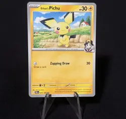 Ethan’s Pichu 071/182 Pokemon Card - Destined Rivals Set - Near Mint Condition - Image 1
