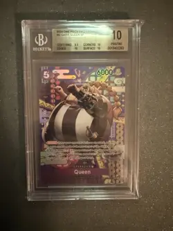 One Piece Card Queen ST04-005 OP08-SPECIAL Alt Art English, BGS 10 - Image 1