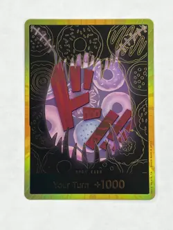 DON Card Charlotte Katakuri Gold Frame THE BEST ONE PIECE Card Japanese PRB-01 - Image 1