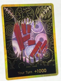 DON Card Charlotte Katakuri Gold Frame THE BEST ONE PIECE Card Japanese PRB-01 - Image 2