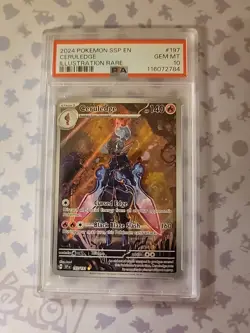 Ceruledge Rare Holo Illustration Card PSA 10 Surging Sparks 197/191SV08:2024 - Image 1