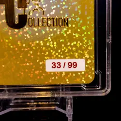 Yumeko Waifu Card Encased #33/99 Gold Foil Demigoddess Collection SLAB Kakegurui - Image 4