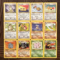 Pokemon Base Set Jungle 12 Card Lot - Image 1