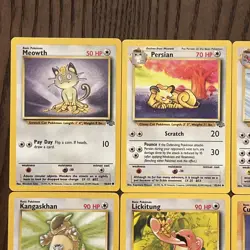 Pokemon Base Set Jungle 12 Card Lot - Image 3