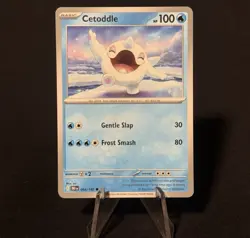 Cetoddle 064/182 Pokemon Card - Destined Rivals Set - Near Mint Condition - Image 1