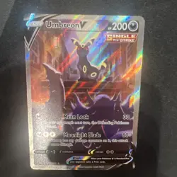 Umbreon V Alternate Art NM Evolving Skies 189/203 Alt Pokemon Card 2021 MINTY! - Image 1