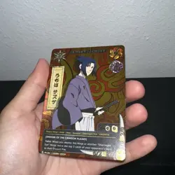 Naruto CCG Sasuke Uchiha PR-062 Foil Promo NM [Rare Promo Card] - Image 5