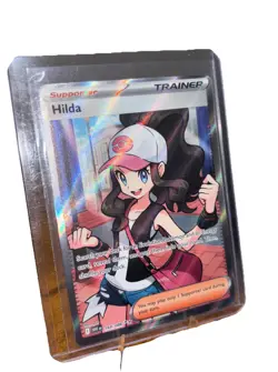Hilda 164/086 Full Art Ultra Rare White Flare Holo Pokemon TCG Card - Image 1