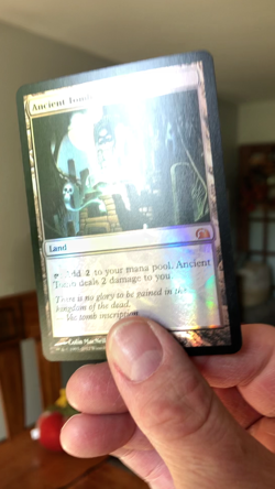 MTG - Ancient Tomb - From the Vault - FOIL - Altered - Read - WATCH ITEM VIDEO! - Image 2