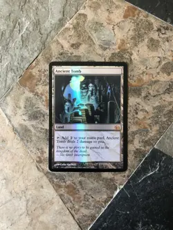 MTG - Ancient Tomb - From the Vault - FOIL - Altered - Read - WATCH ITEM VIDEO! - Image 4