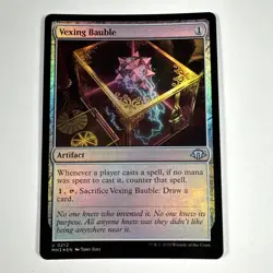MTG Vexing Bauble [Foil] #212 Uncommon Modern Horizons 3 MH3 NM - Image 1
