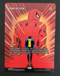 Borderless Path to Exile Marvel's Spider-Man #0004 MTG 2025 - Image 1