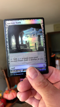 MTG - Ancient Tomb - Zendikar Expeditions - FOIL - Altered - Read - WATCH VIDEO! - Image 2
