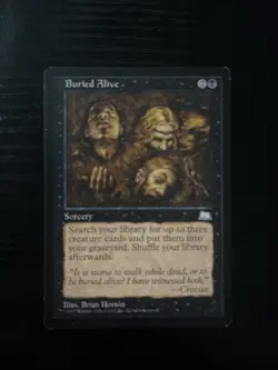 MTG Weatherlight Buried Alive Common - Image 1