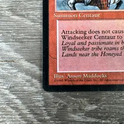 MTG Windseeker Centaur #3 Rare LP Harperprism Book Promos - Image 3