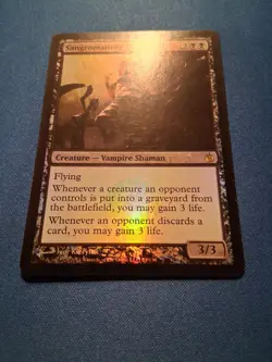 Sangromancer Mirrodin Besieged Foil LP Magic MTG - Image 2