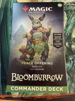 MTG Bloomburrow Commander Deck - Peace Offering New Sealed - Image 1