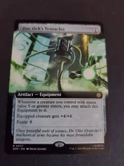 NM Extended Art Doc Ock's Tentacles, MTG, Marvel's Spider-Man, Magic, 277 - Image 1