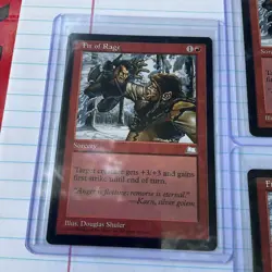Lot of (3) 1997 MTG Fit of Rage Weatherlight Regular Common LP RARE - Image 4