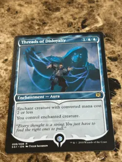 THREADS OF DISLOYALTY Magic MTG Signature Spellbook: Jace - Image 1