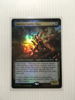 MTG Superior Spider-Man (Extended Art) (SPM) (FOIL) #275 - NM - Image 1