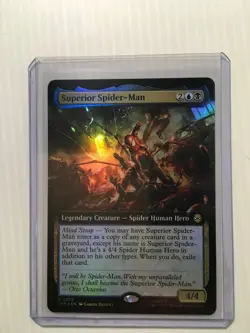 MTG Superior Spider-Man (Extended Art) (SPM) (FOIL) #275 - NM - Image 3