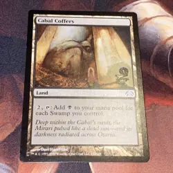 Cabal Coffers X1 Mtg Planechase Nm - Image 1