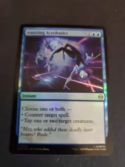NM Amazing Acrobatics, MTG, Marvel's Spider-Man, Magic the Gathering, 25 - Image 1