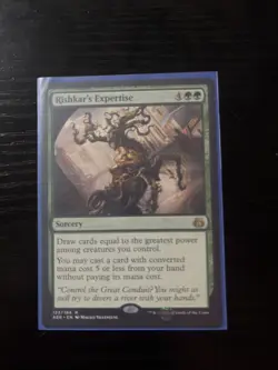 Rishkar's Expertise Aether Revolt #123/184 MTG Magic the Gathering - Image 1
