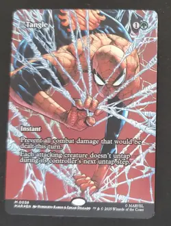 MTG Tangle 0038 Foil (Borderless) Marvel Eternal Legal NM MAR - Image 1