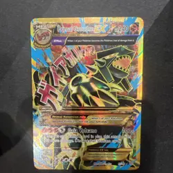 Primal Groudon EX (Shiny Full Art) 97/98 XY-Ancient Origins Holo 2015 Pokemon - Image 1