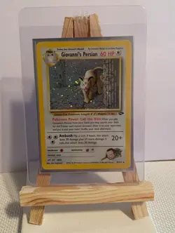 Giovanni's Persian 8/132 Gym Challenge Holo Rare Pokemon TCG Team Rocket Leader - Image 1