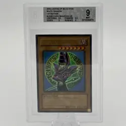 Yugioh LOB-005 Dark Magician 1st Edition BGS 9 2002 Vintage Original English - Image 1