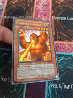 Yugioh Berserk Gorilla IOC-013 Rare Unlimited Near Mint - Image 2